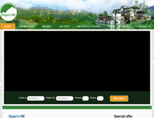 Tablet Screenshot of dagoshill-hotel.com